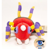 Officiële Pokemon center knuffel Pokemon fit Ariados 15cm (lang)